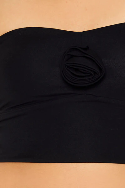 Cropped Sweetheart Tube Top - Image 5
