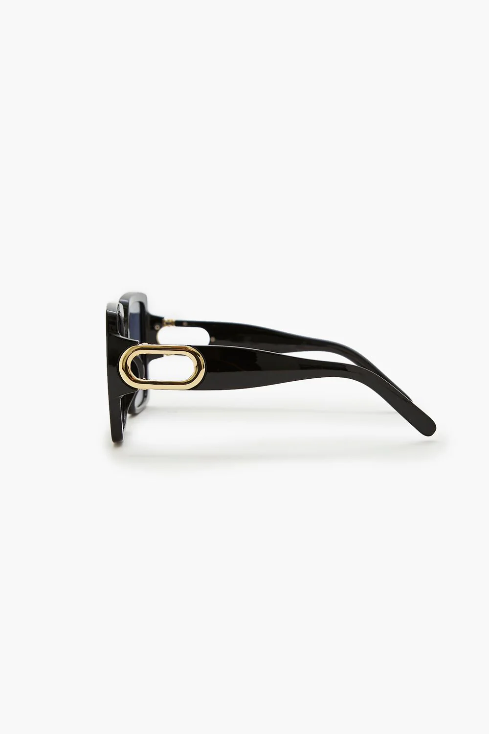 Square Frame Cutout Sunglasses - Image 3