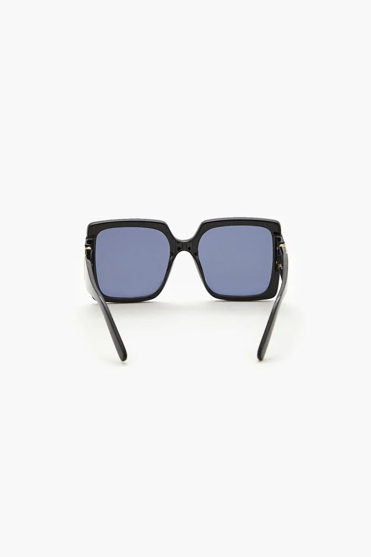 Square Frame Cutout Sunglasses - Image 4