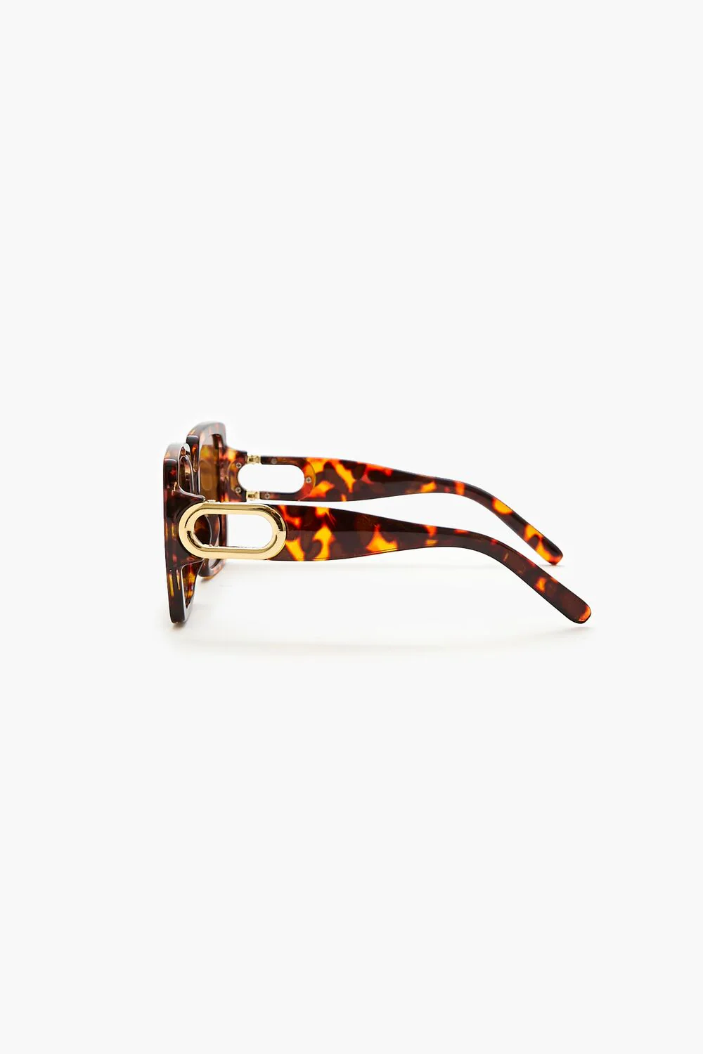 Square Frame Cutout Sunglasses - Image 7