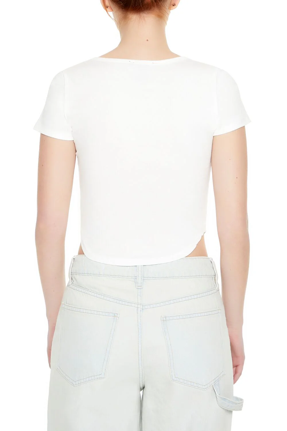 Mineral Wash Cropped Tee - Image 8