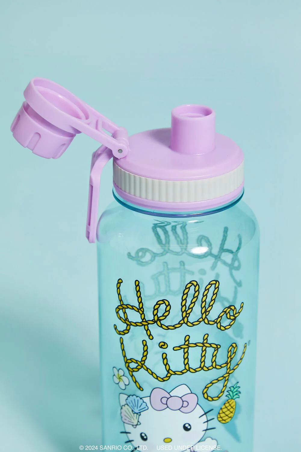 Hello Kitty Mermaid Water Bottle & Sticker Set - Image 4