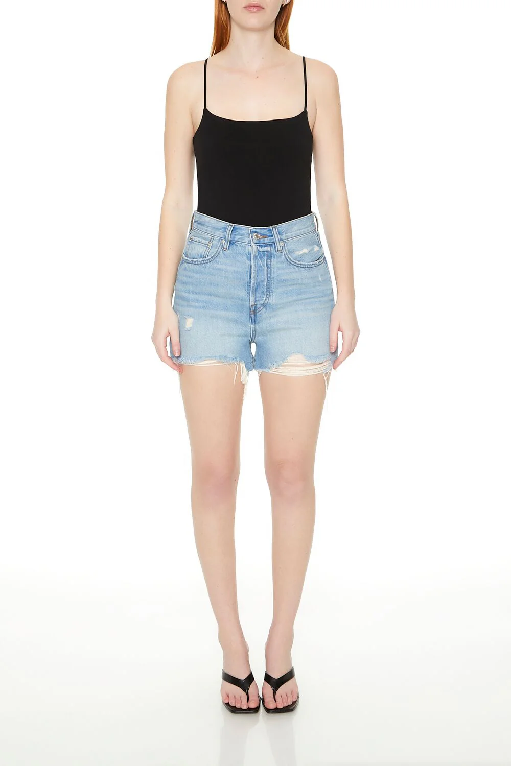 Ribbed Knit Cami Bodysuit - Image 4