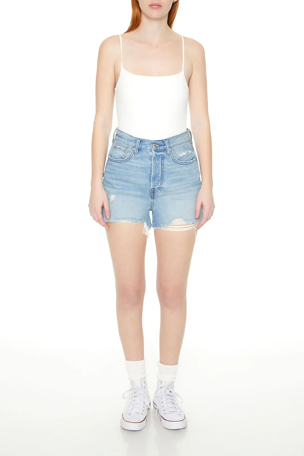 Ribbed Knit Cami Bodysuit - Image 9