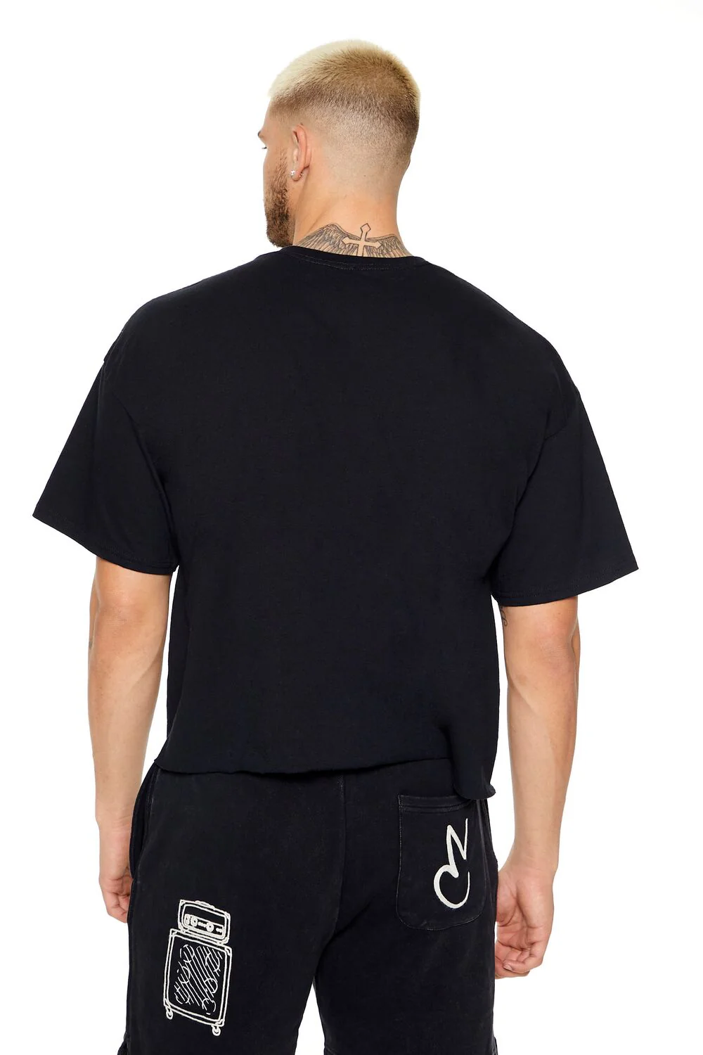 Cropped Whitney Graphic Tee - Image 3