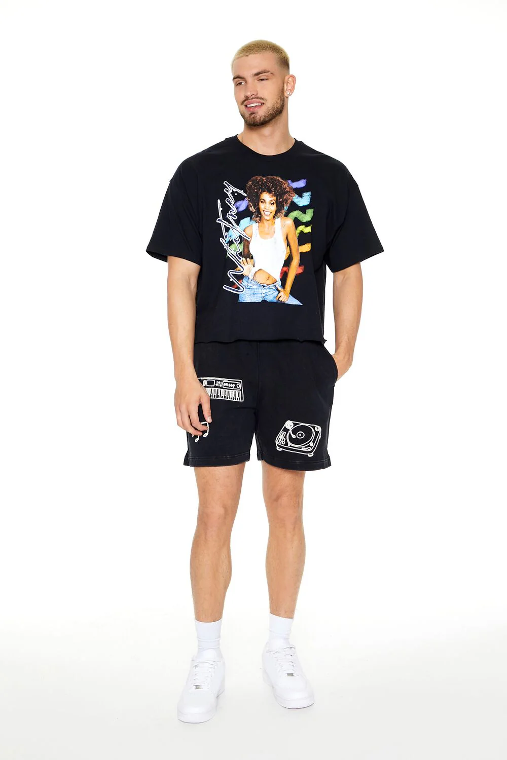 Cropped Whitney Graphic Tee - Image 4
