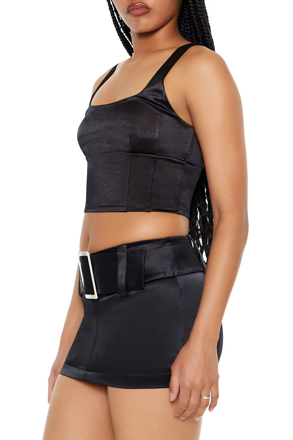 Square-Neck Crop Top - Image 2