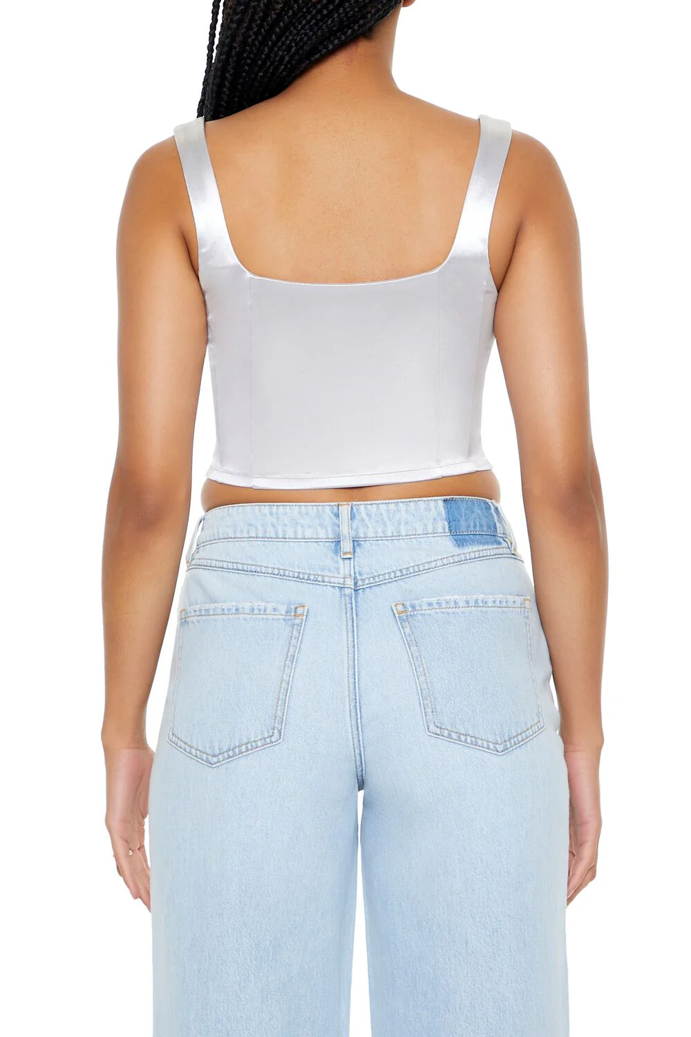 Square-Neck Crop Top - Image 8