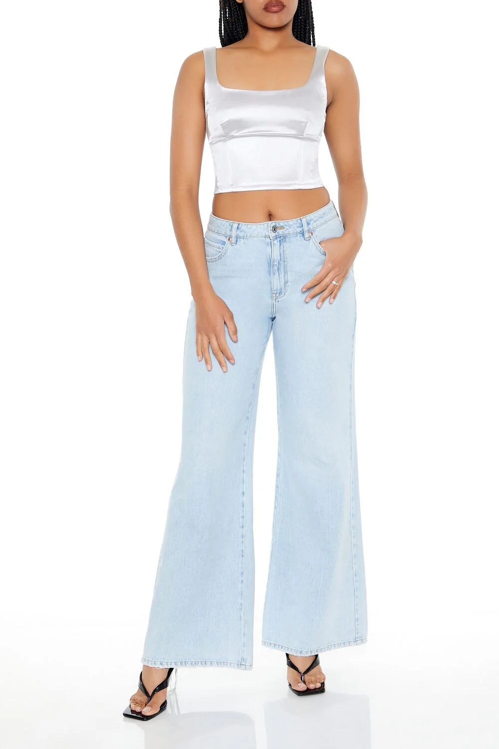 Square-Neck Crop Top - Image 9