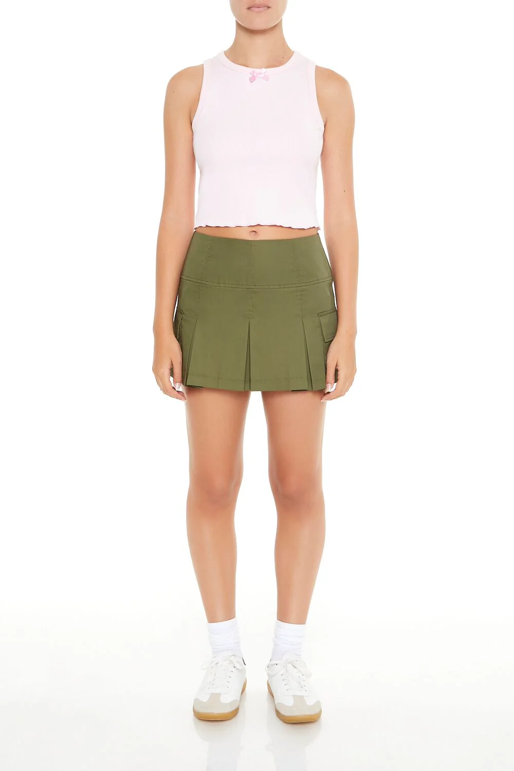 Lettuce-Edge Bow Tank Top - Image 7
