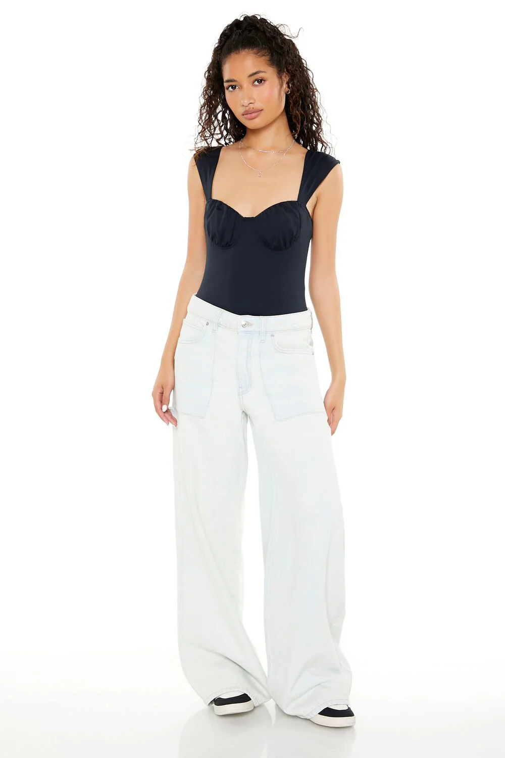 Ruched Sweetheart Bodysuit - Image 4