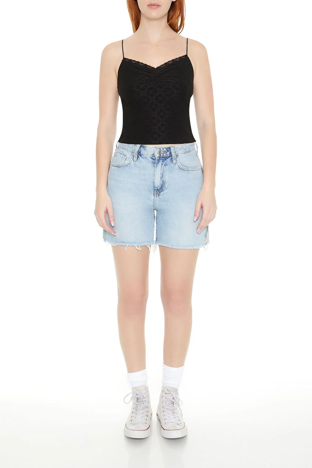 Eyelet Lace-Trim Cami - Image 4