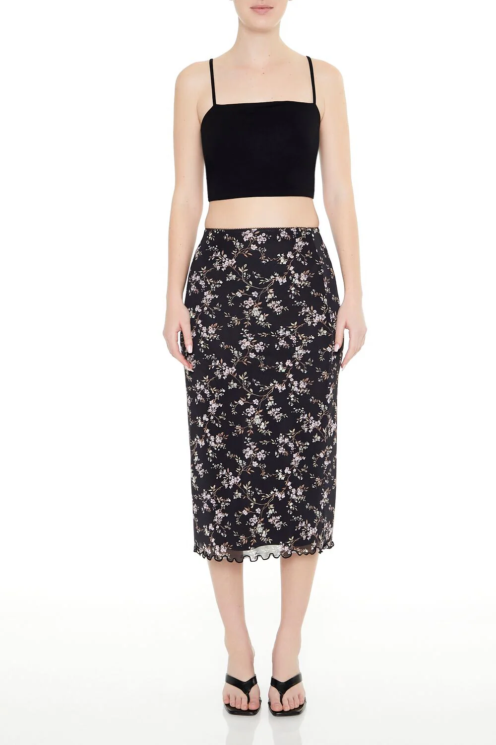 Tie-Back Cropped Cami - Image 4