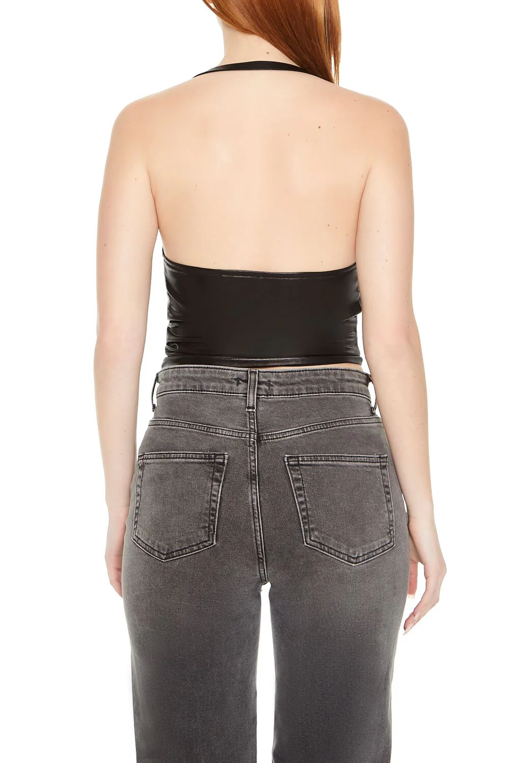 Seamless Halter Crop Top - Image 3