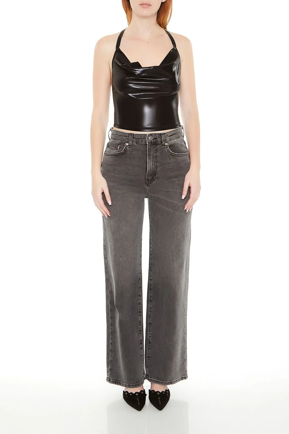 Seamless Halter Crop Top - Image 4