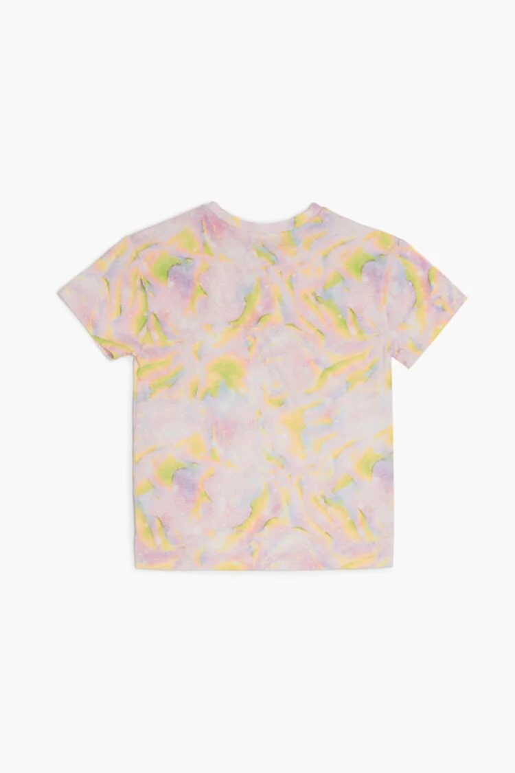 Girls Tie-Dye Rapunzel Tee (Kids) - Image 2