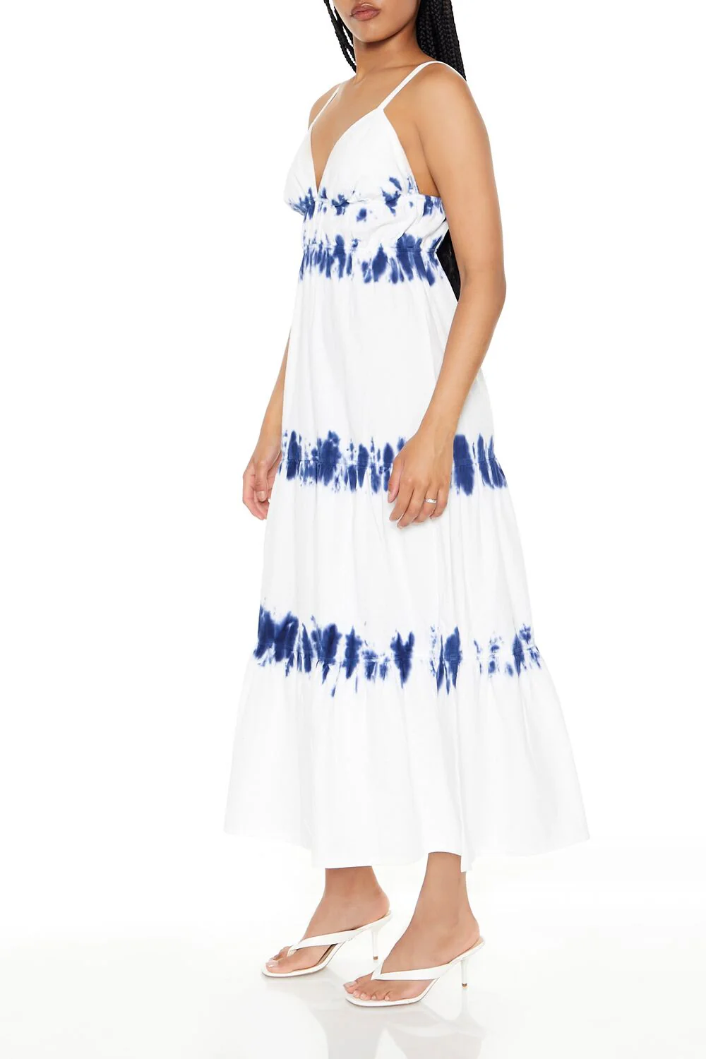 Twill Tie-Dye Cami Maxi Dress - Image 2