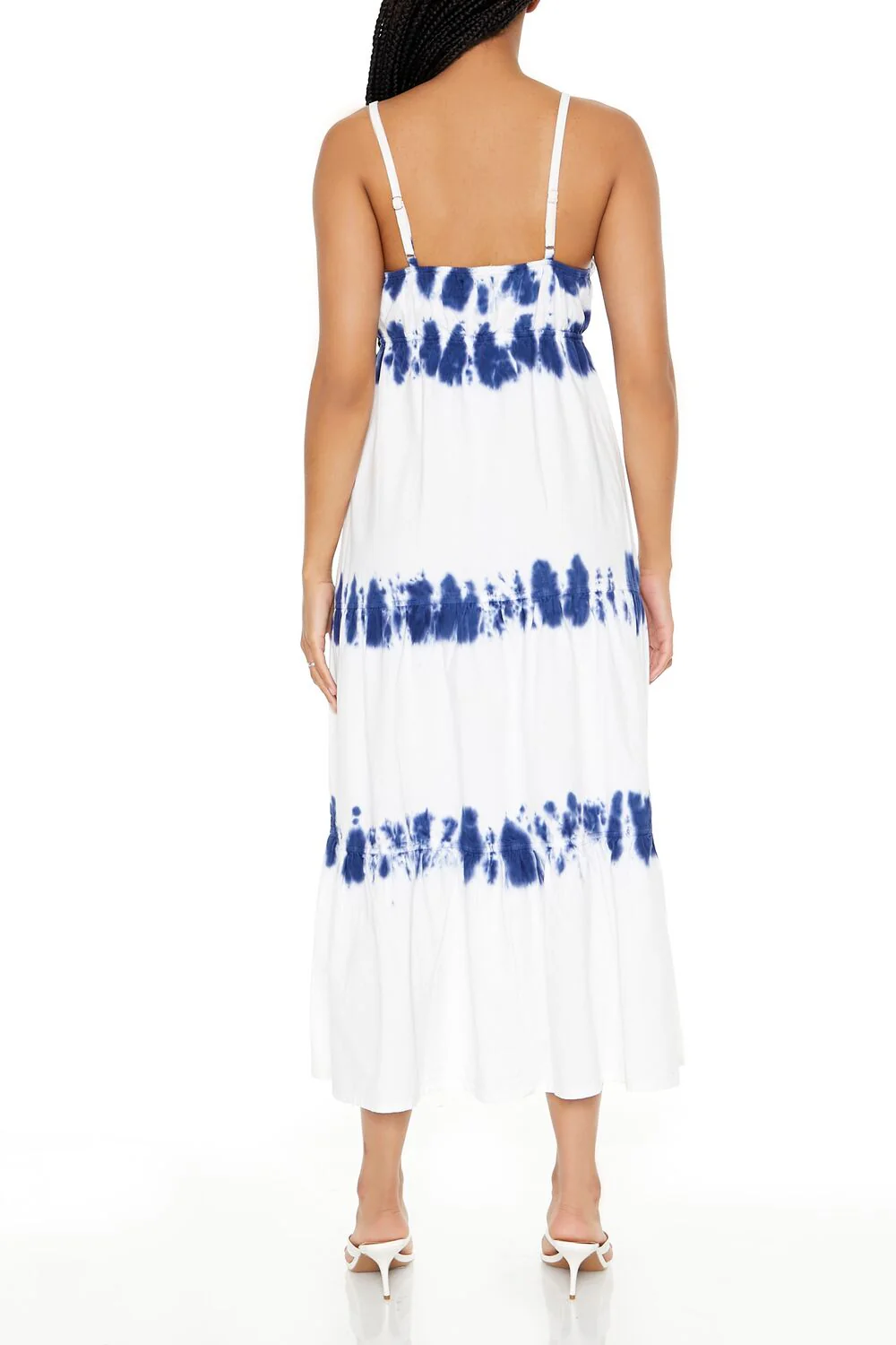 Twill Tie-Dye Cami Maxi Dress - Image 3