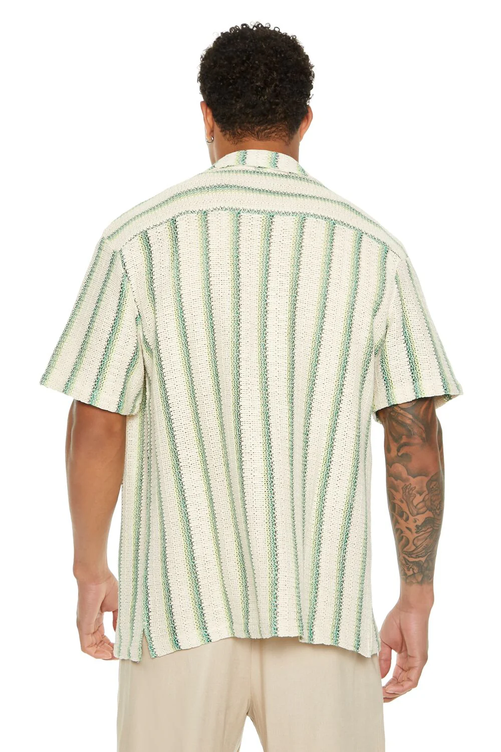 Striped Patch Pocket Shirt - Image 3