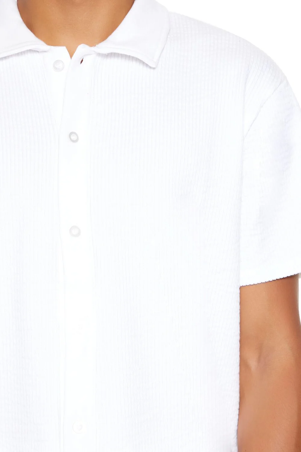 Seersucker Pinstriped Shirt - Image 5