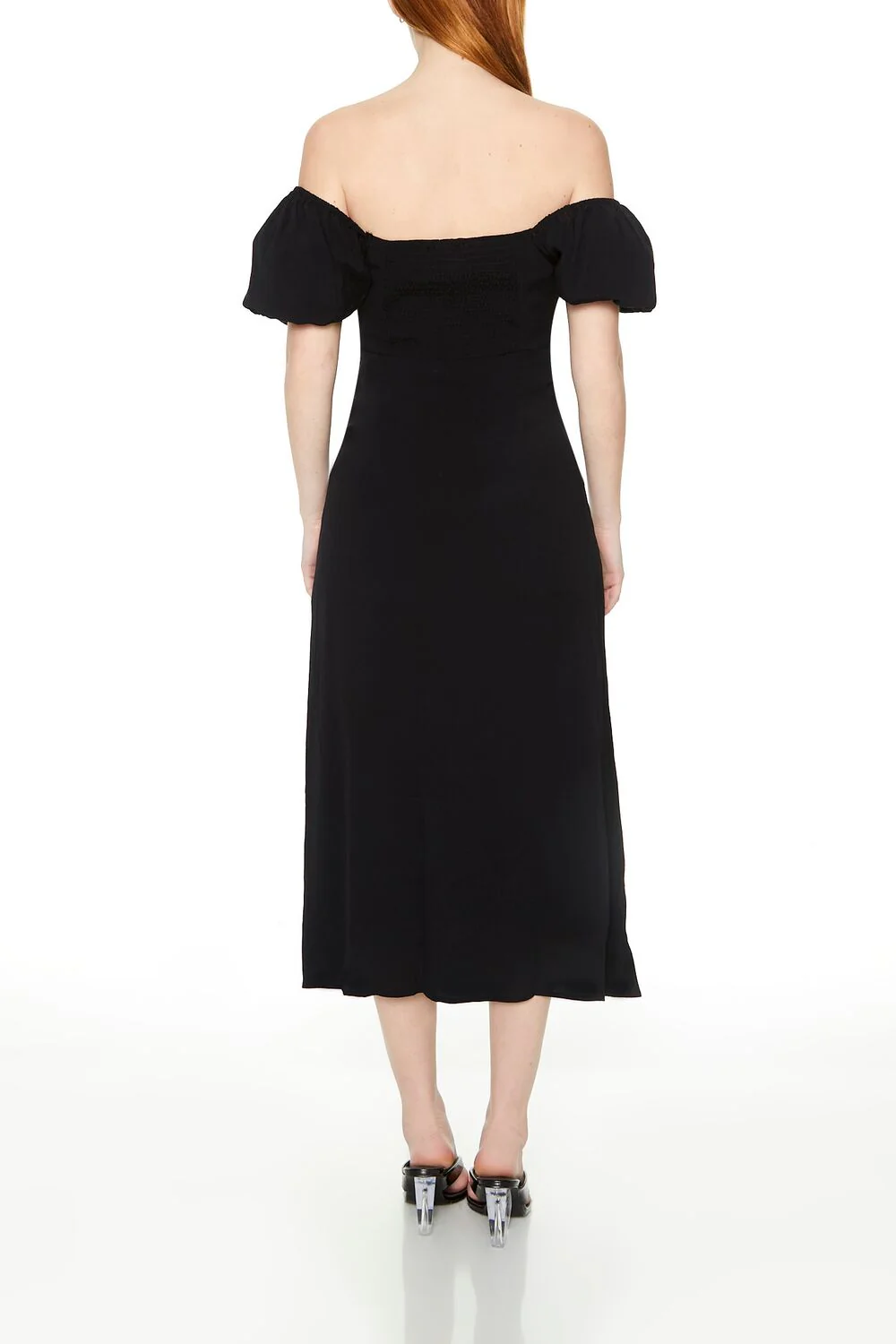 Off-the-Shoulder Midi Dress - Image 3