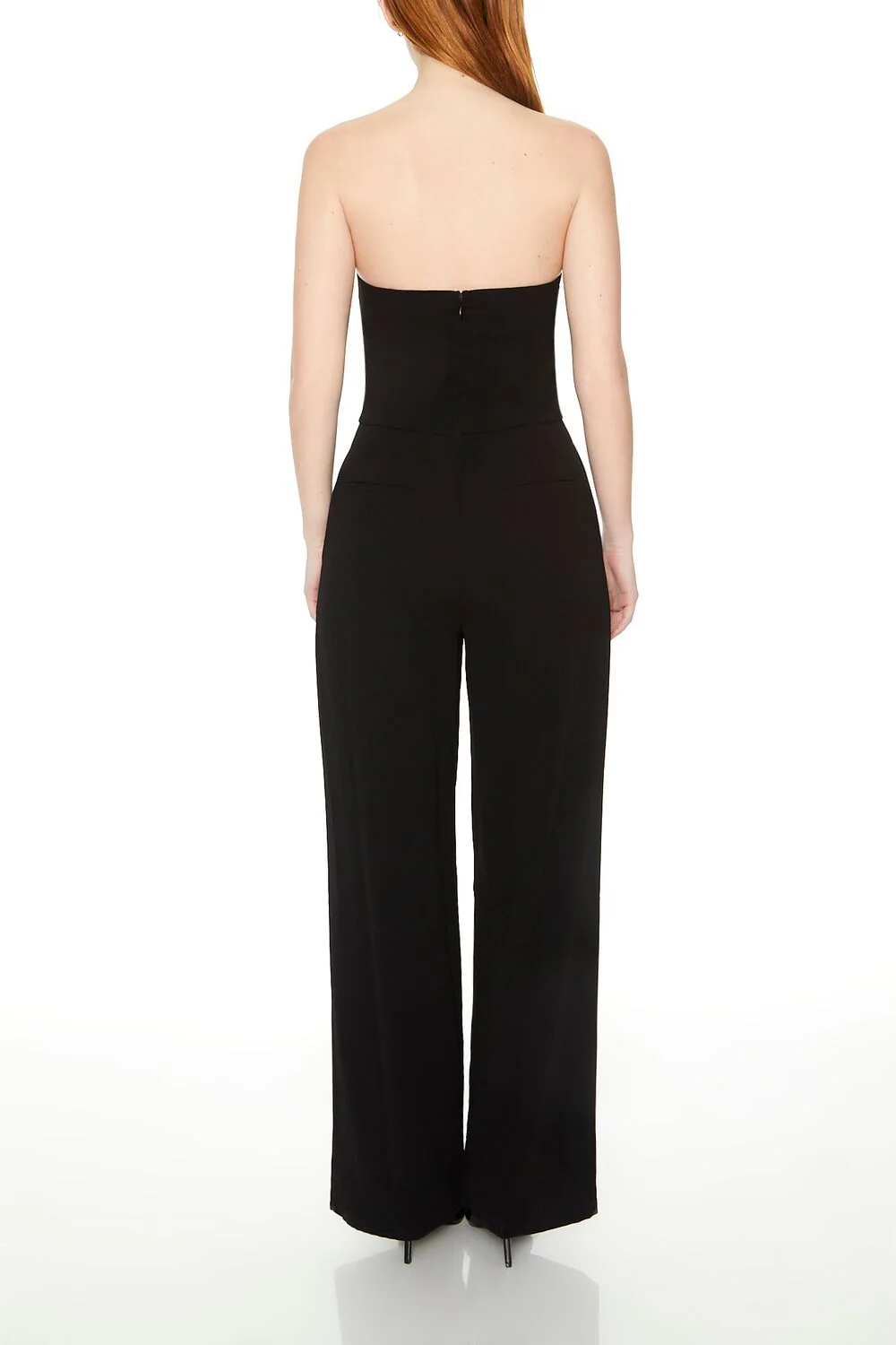 Strapless Straight-Leg Jumpsuit - Image 3