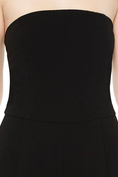 Strapless Straight-Leg Jumpsuit - Image 4