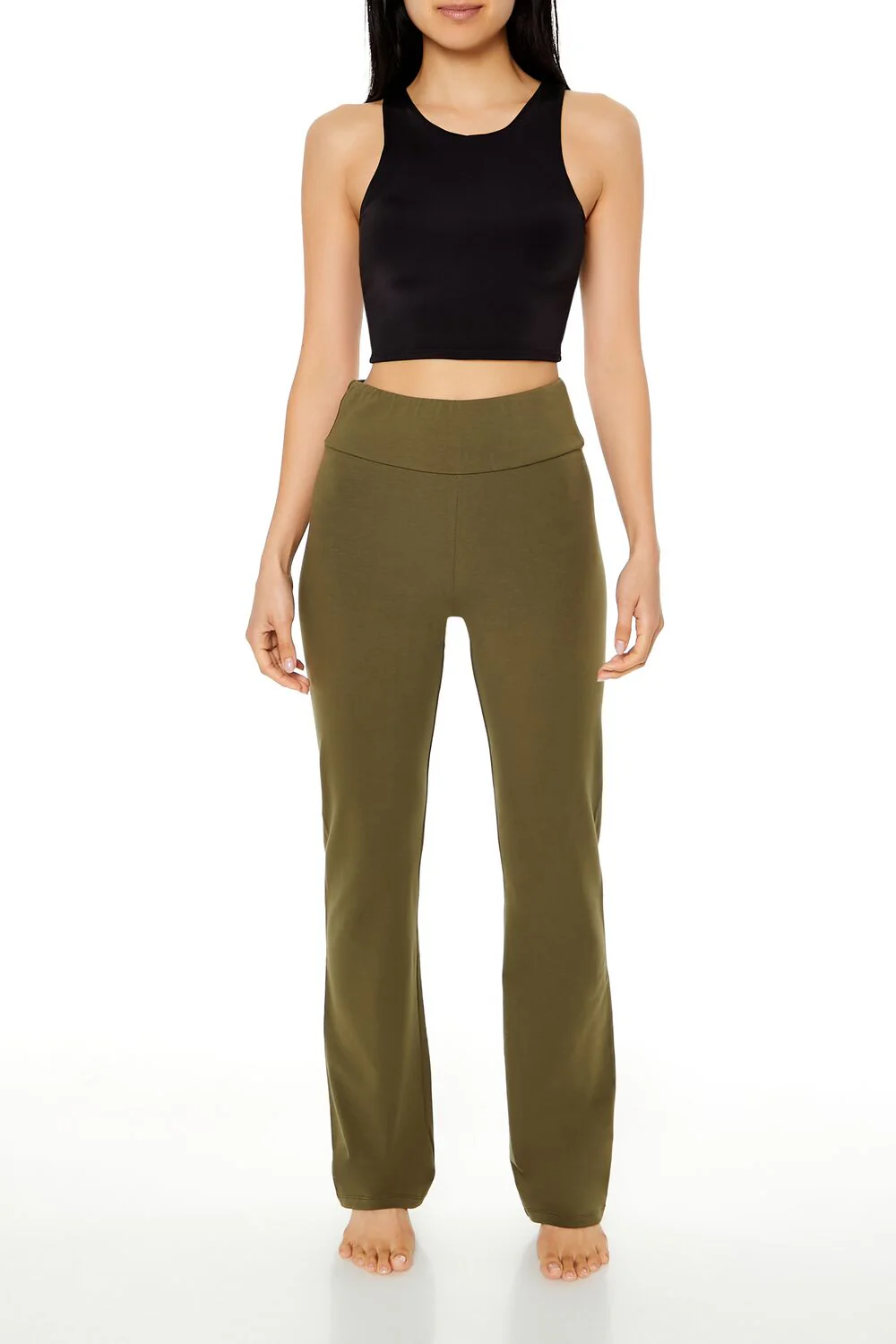 Flare Mid-Rise Leggings - Image 11