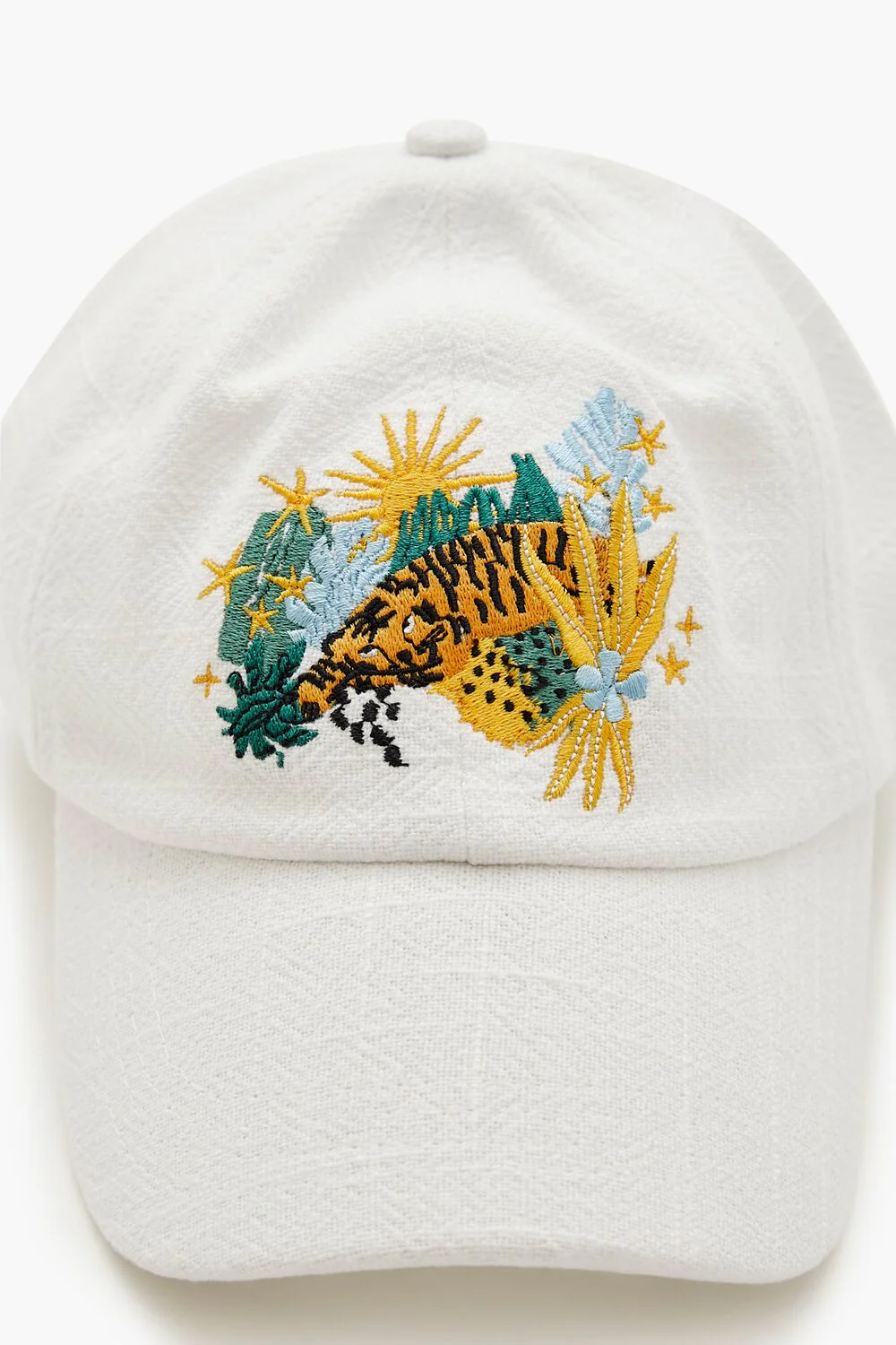 Embroidered Tiger Baseball Cap - Image 4