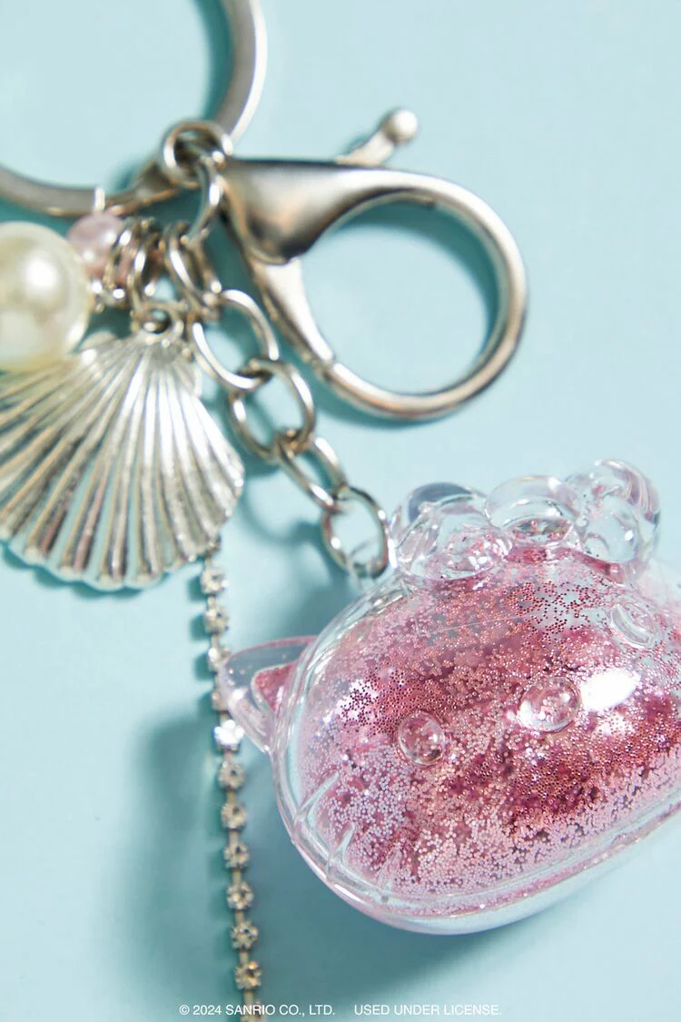 Seashell Hello Kitty Charm Keychain - Image 3