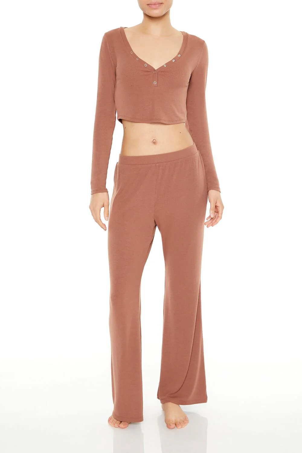 Flare Pajama Pants - Image 6