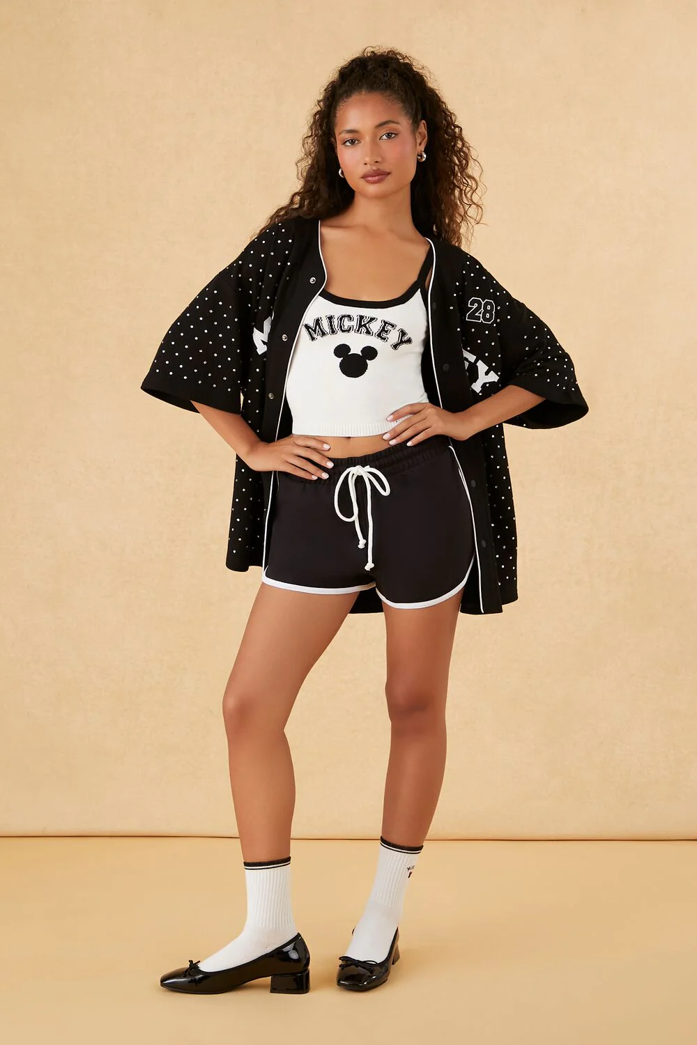 Disney Mickey Sweater-Knit Cami - Image 2