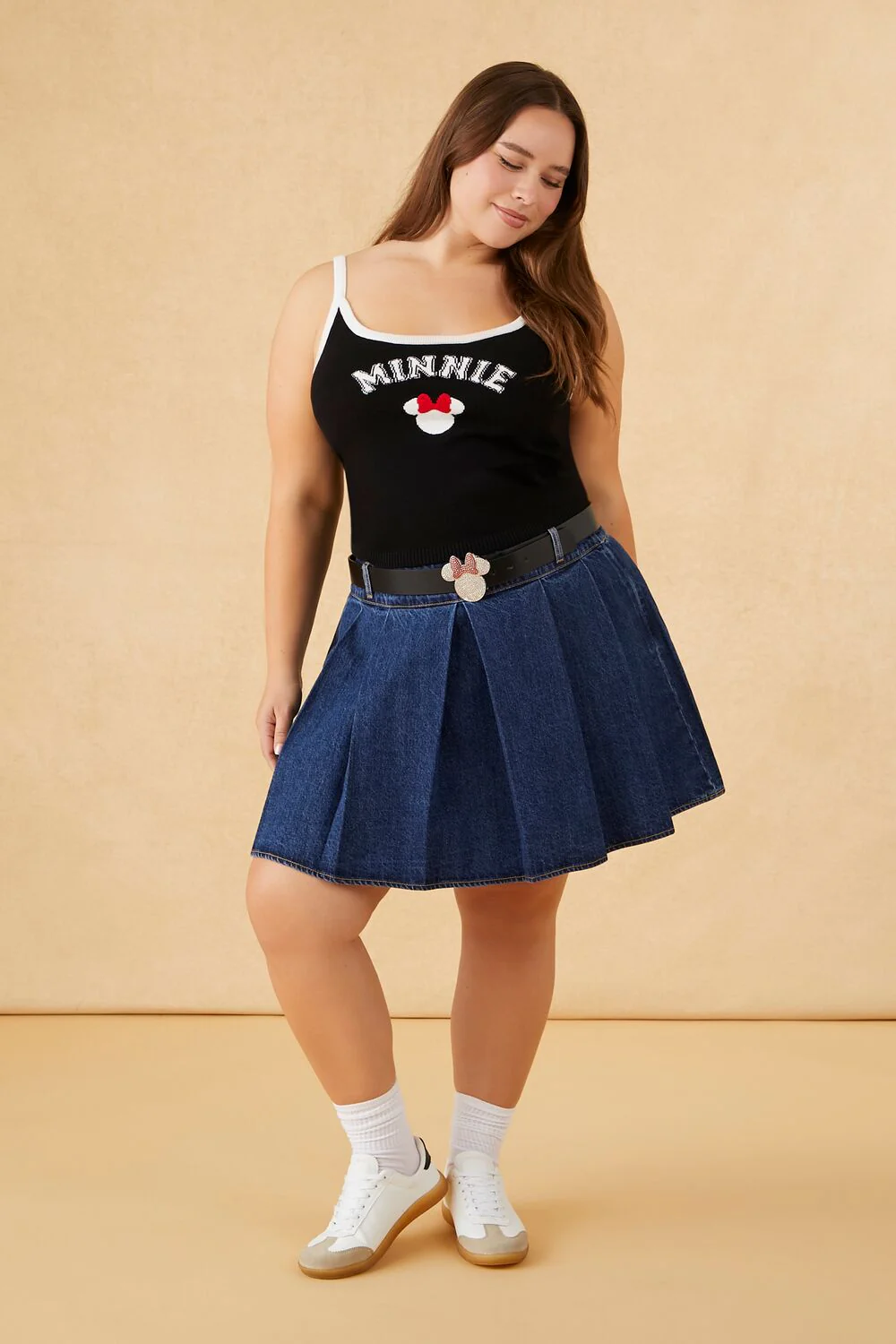 Plus Size Disney Minnie Sweater-Knit Cami - Image 2