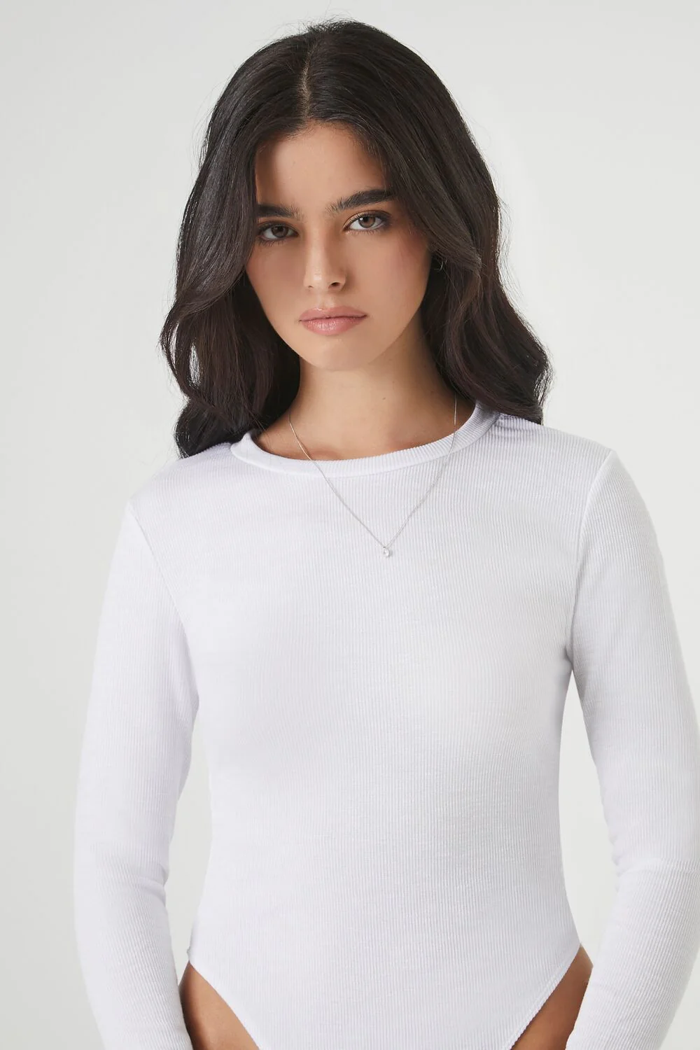 Ribbed Long-Sleeve Bodysuit - Image 5