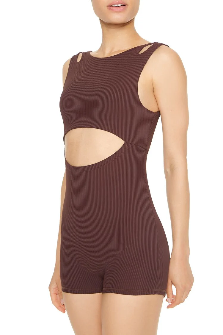 Active Uplift Lift Cutout Romper - Image 2