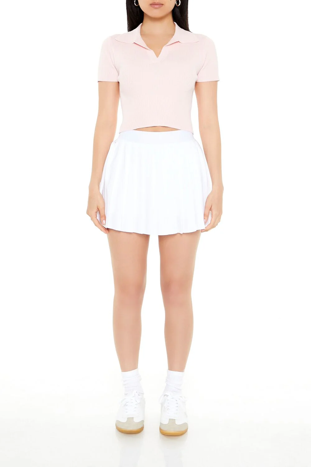 Ribbed Sweater-Knit Crop Top - Image 19