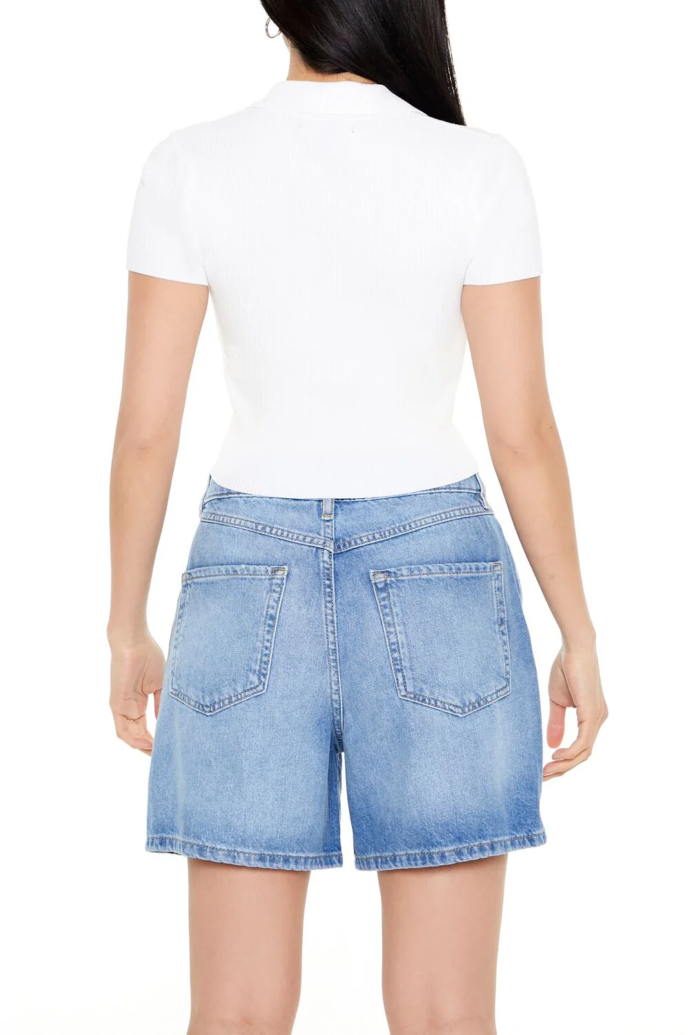 Ribbed Sweater-Knit Crop Top - Image 5