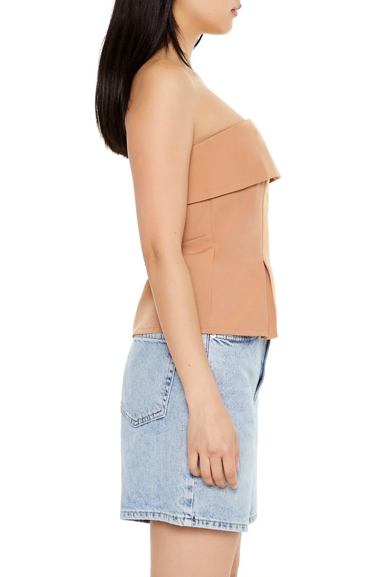 Foldover Strapless Top - Image 5