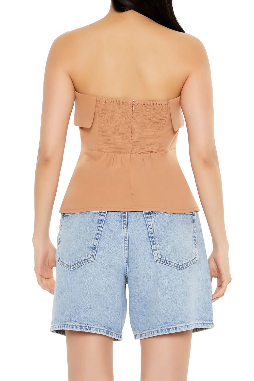 Foldover Strapless Top - Image 6