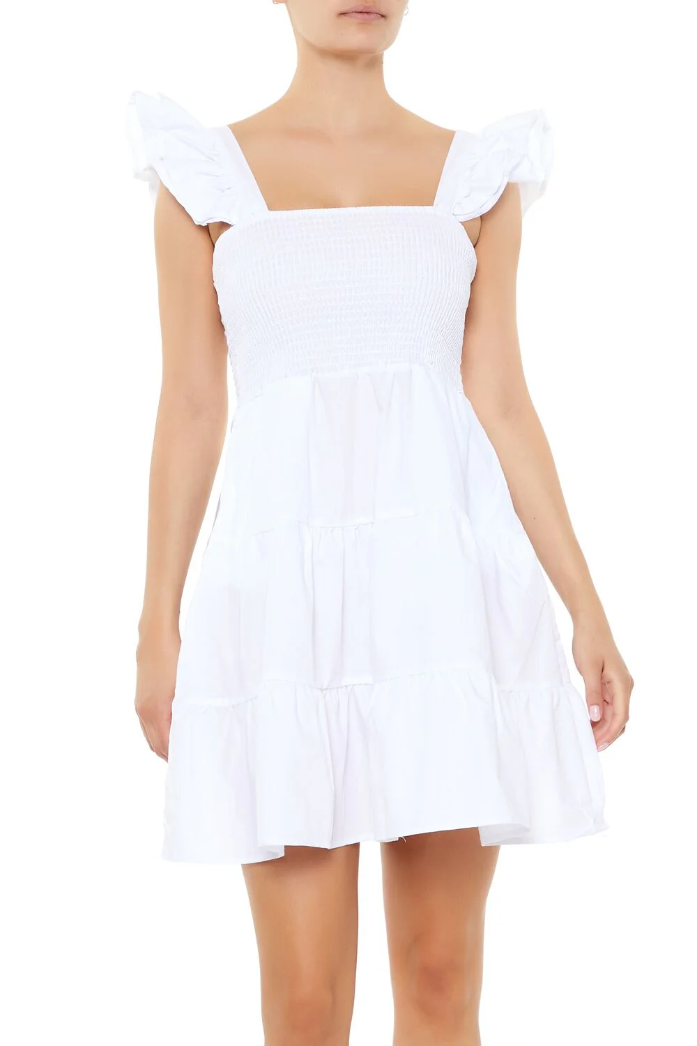 Butterfly-Sleeve Mini Dress - Image 2
