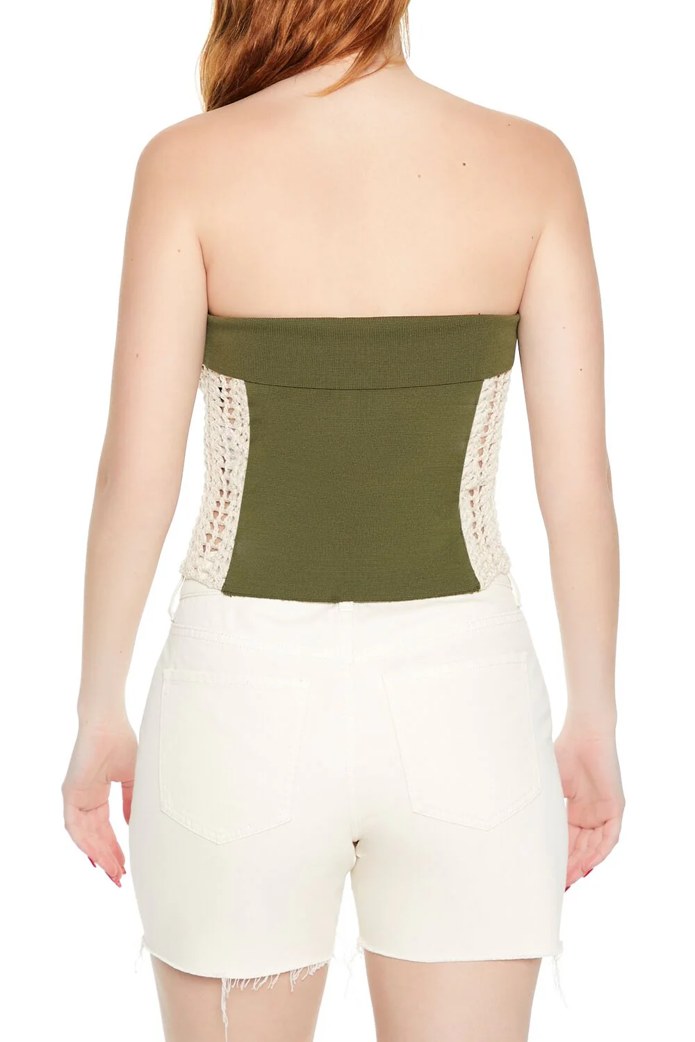 Crochet-Trim Tube Top - Image 5