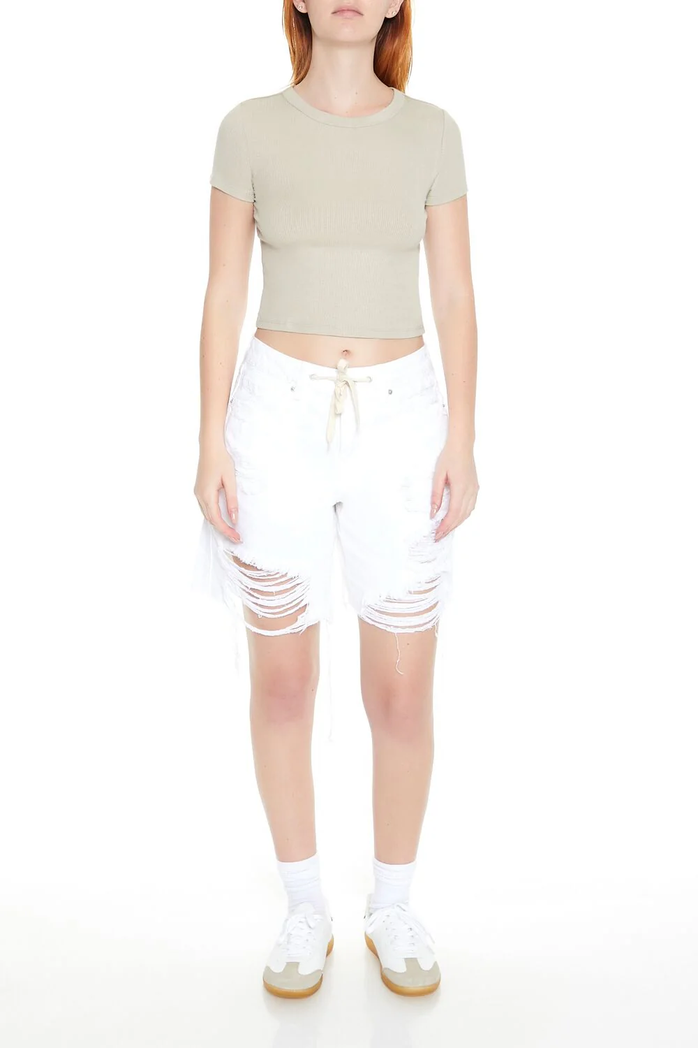 Cropped Crew Tee - Image 2