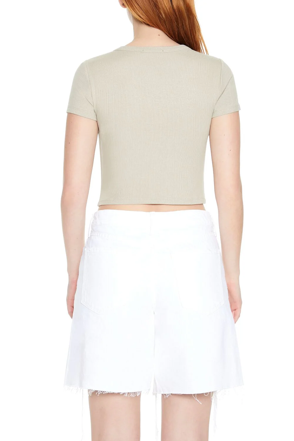 Cropped Crew Tee - Image 6