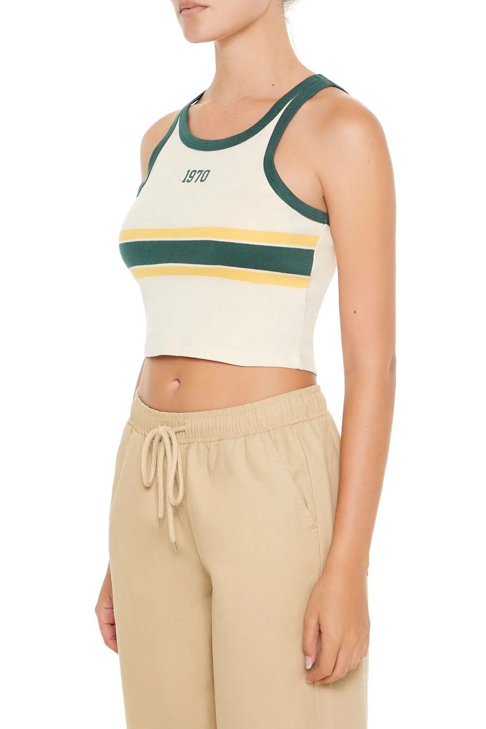 1970 Graphic Cropped Tank Top - Image 4