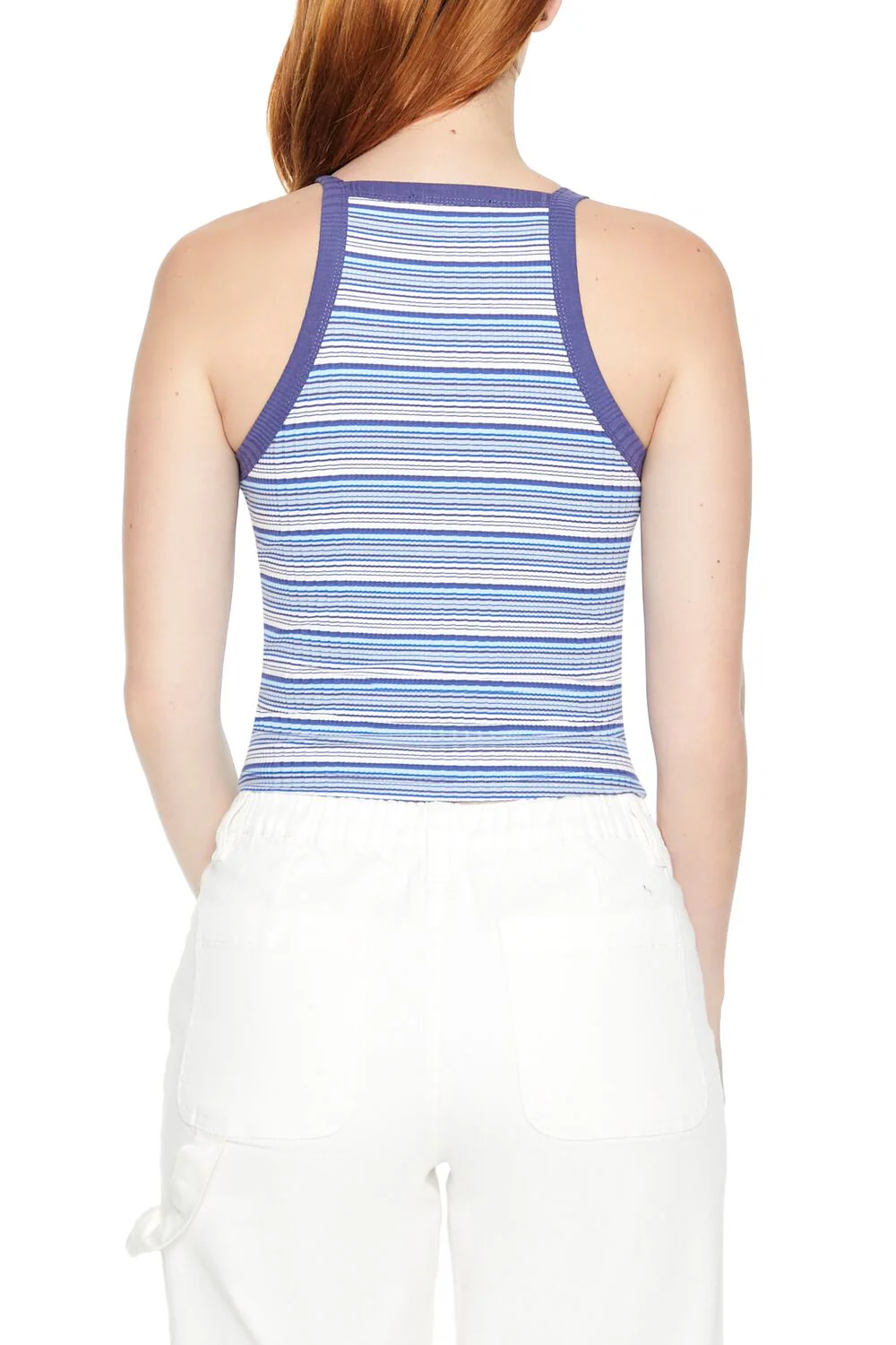 Striped Rib-Knit Cami - Image 6