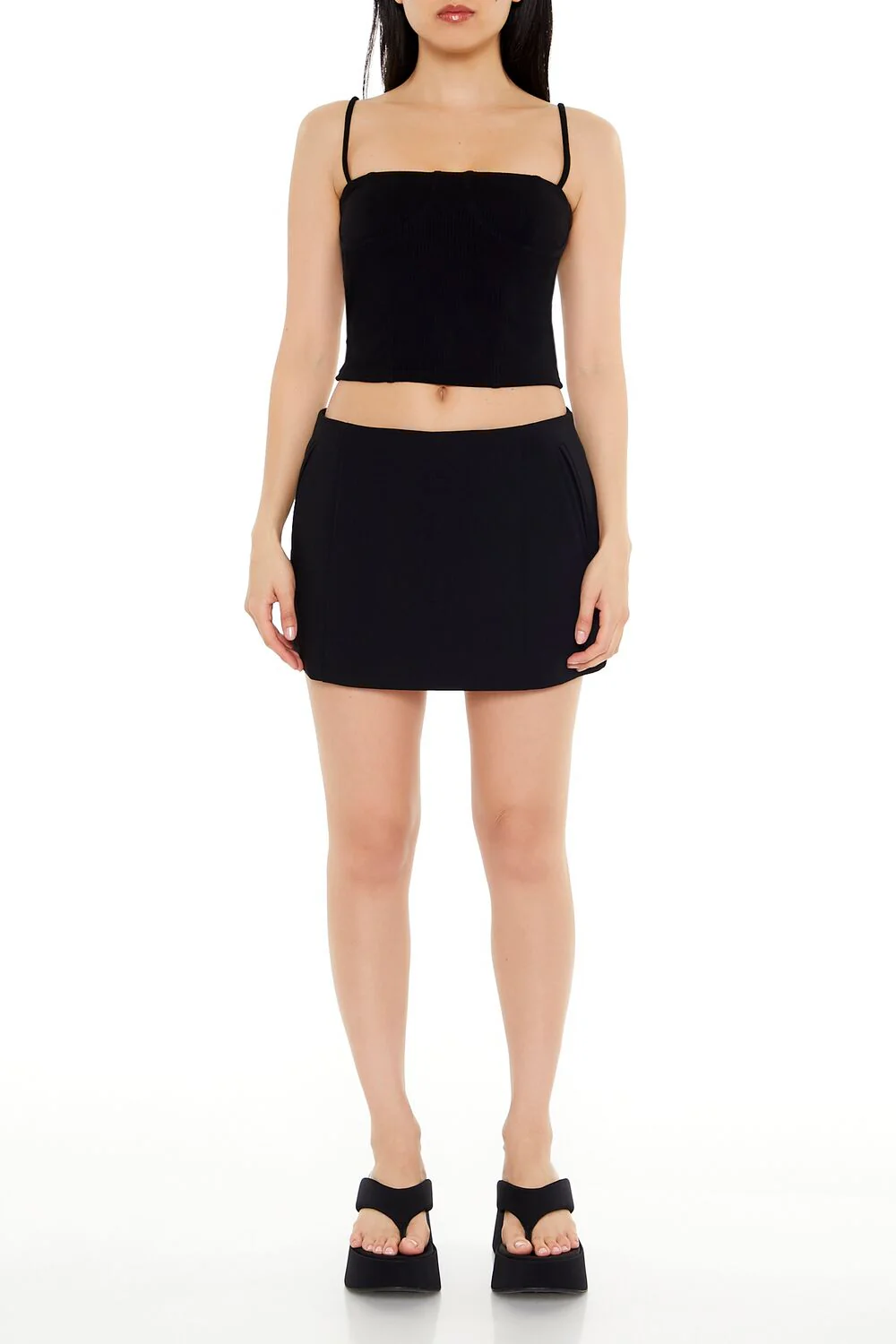 Bustier Cropped Cami - Image 2