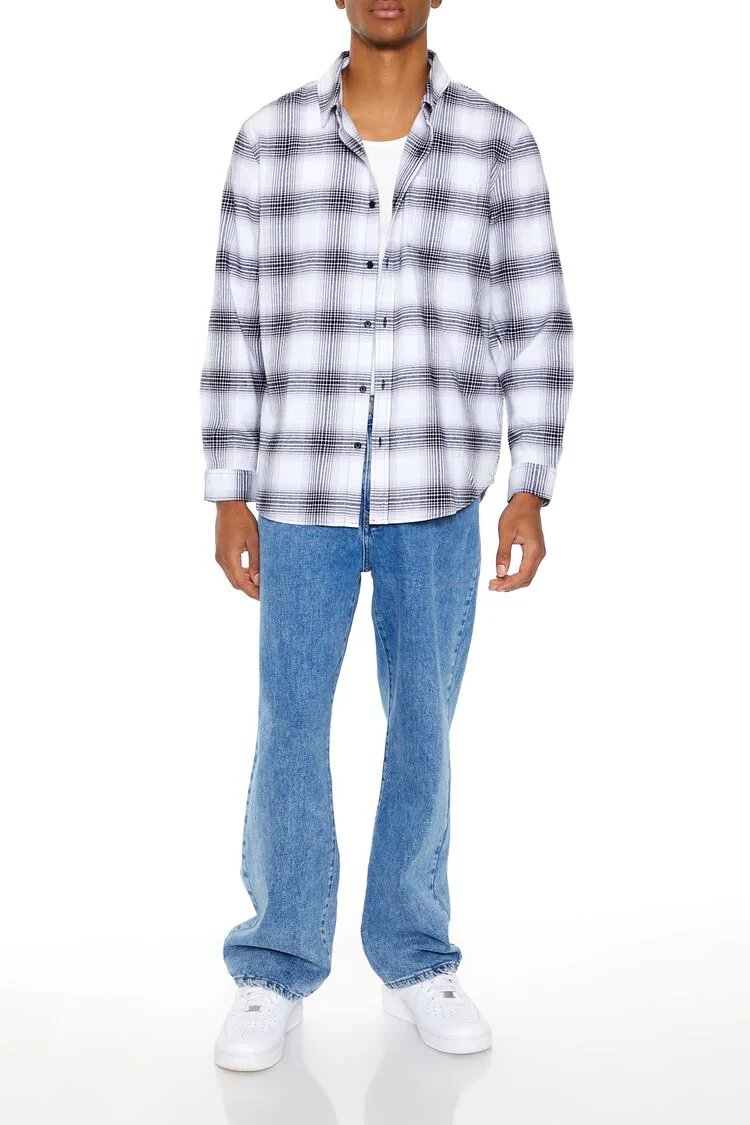 Plaid Flannel Shirt - Image 2