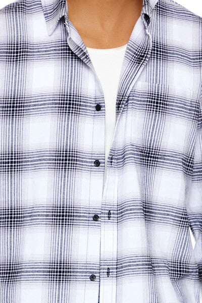 Plaid Flannel Shirt - Image 3