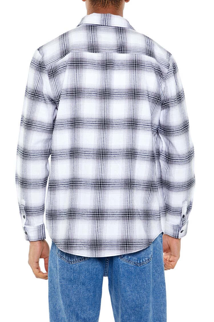 Plaid Flannel Shirt - Image 5