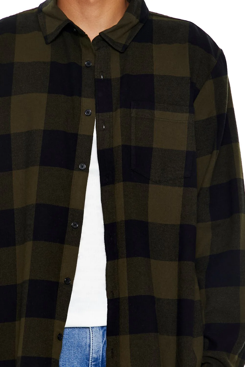 Plaid Flannel Shirt - Image 5